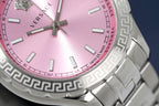 Versace Ladies Watch Hellenyium Pink Bracelet