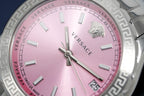 Versace Ladies Watch Hellenyium Pink Bracelet