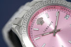 Versace Ladies Watch Hellenyium Pink Bracelet