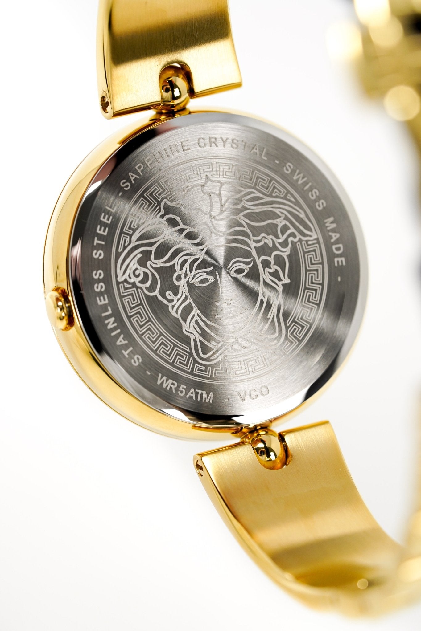 Versace Ladies Watch Palazzo Empire Bangle Gold