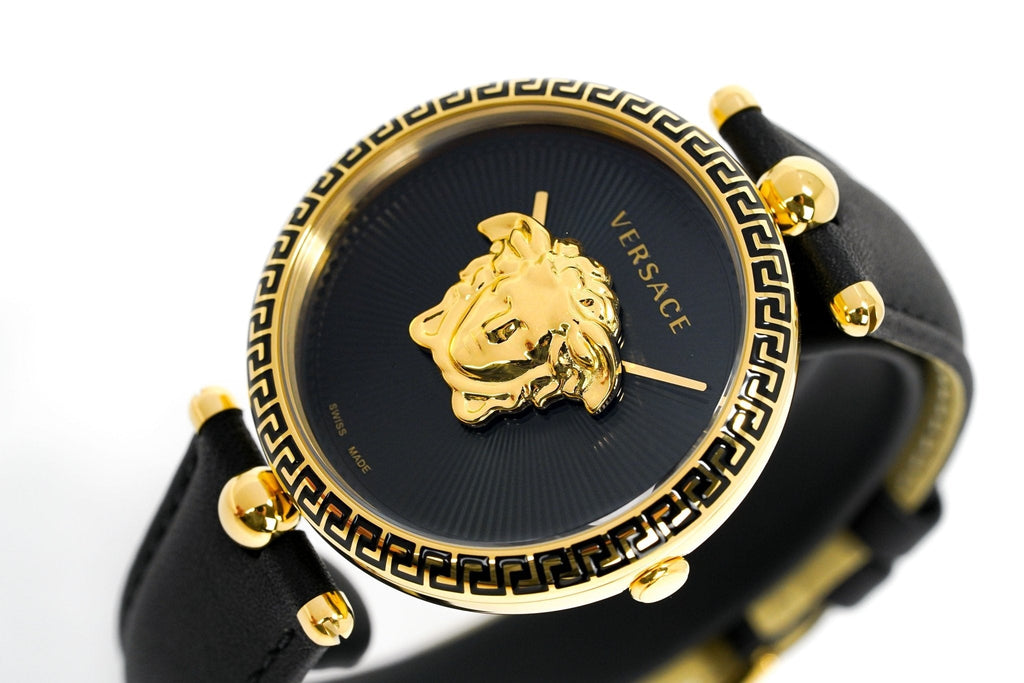 Versace Ladies Watch Palazzo Empire 39mm Black Gold