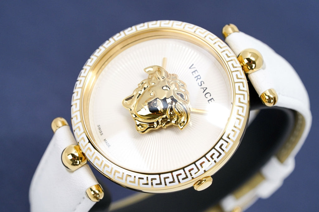 Versace Ladies Watch Palazzo Empire 39mm White Gold