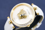 Versace Ladies Watch Palazzo Empire 39mm White Gold