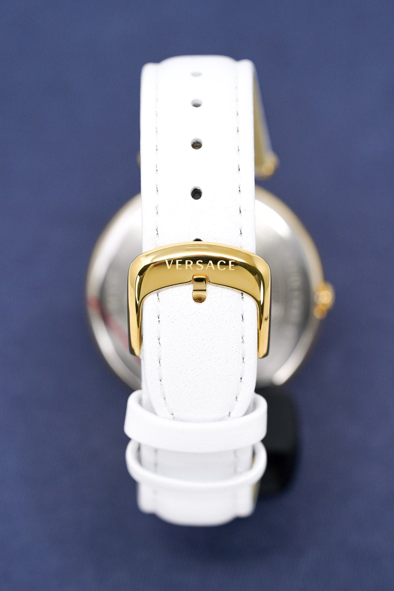 Versace Ladies Watch Palazzo Empire 39mm White Gold