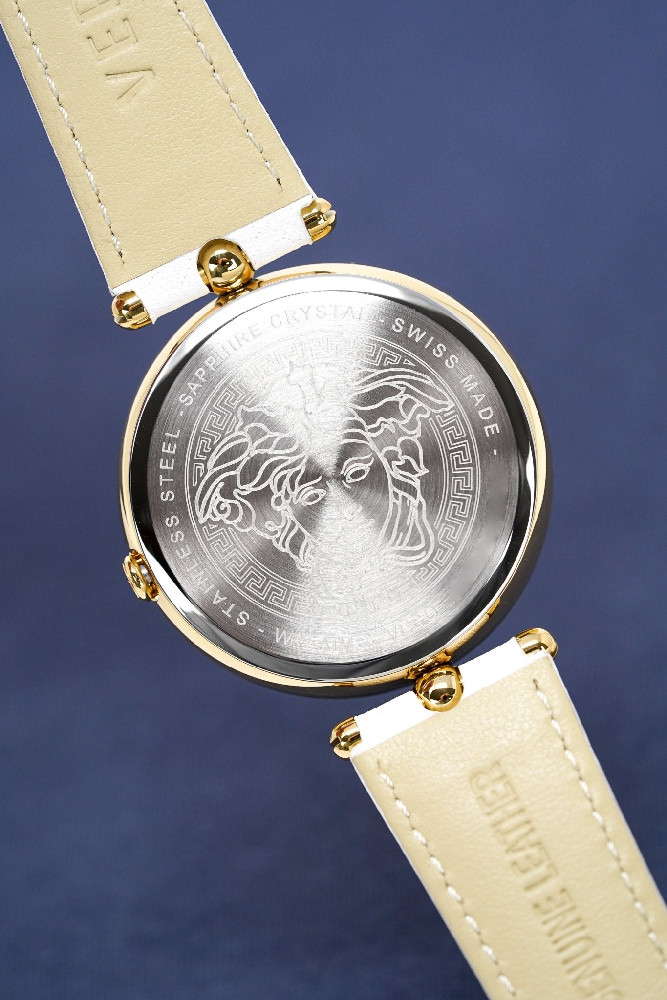 Versace Ladies Watch Palazzo Empire 39mm White Gold