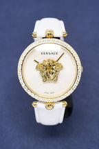 Versace Ladies Watch Palazzo Empire 39mm White Gold