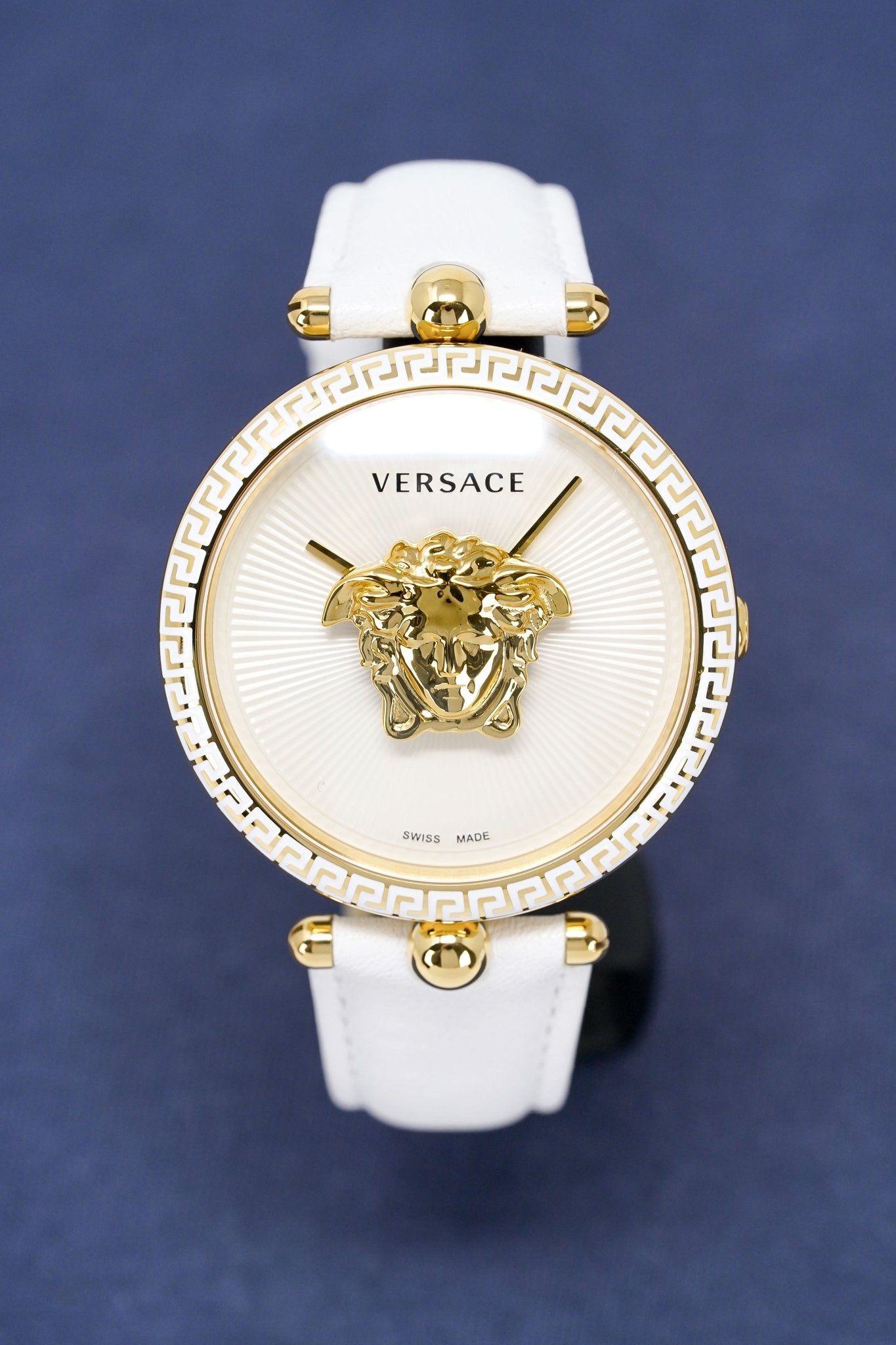 Versace Ladies Watch Palazzo Empire 39mm White Gold