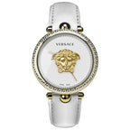 Versace Ladies Watch Palazzo Empire 39mm White Gold
