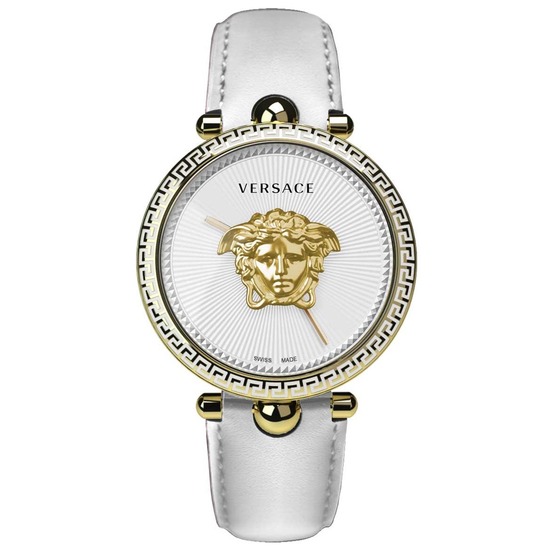 Versace Ladies Watch Palazzo Empire 39mm White Gold