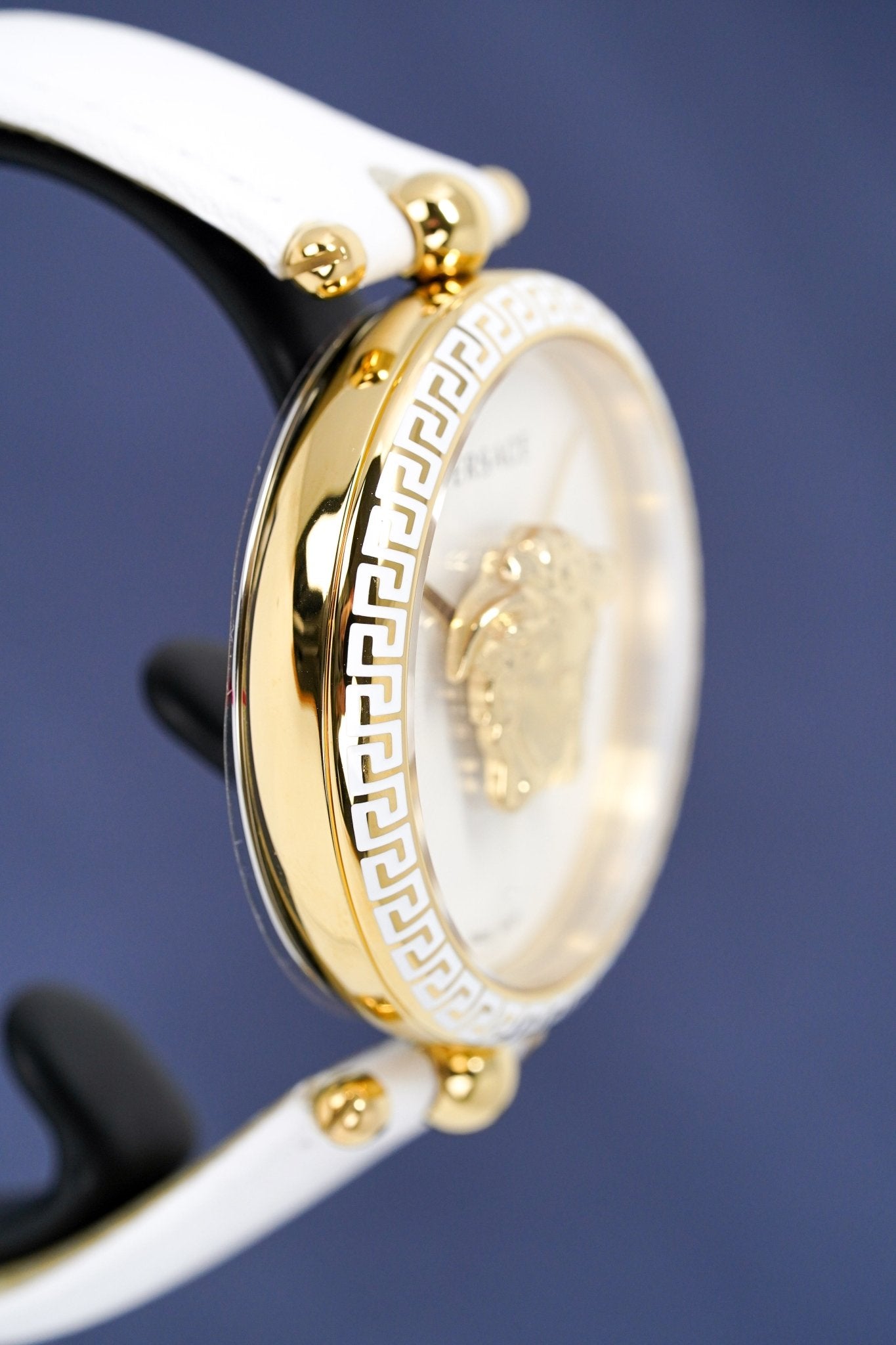 Versace Ladies Watch Palazzo Empire 39mm White Gold
