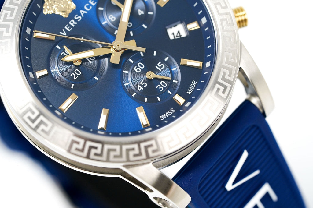 Versace Ladies Watch Sport Tech 40mm Blue