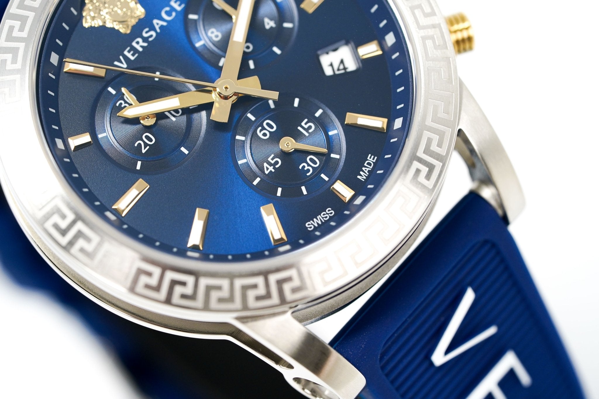 Versace Ladies Watch Sport Tech 40mm Blue