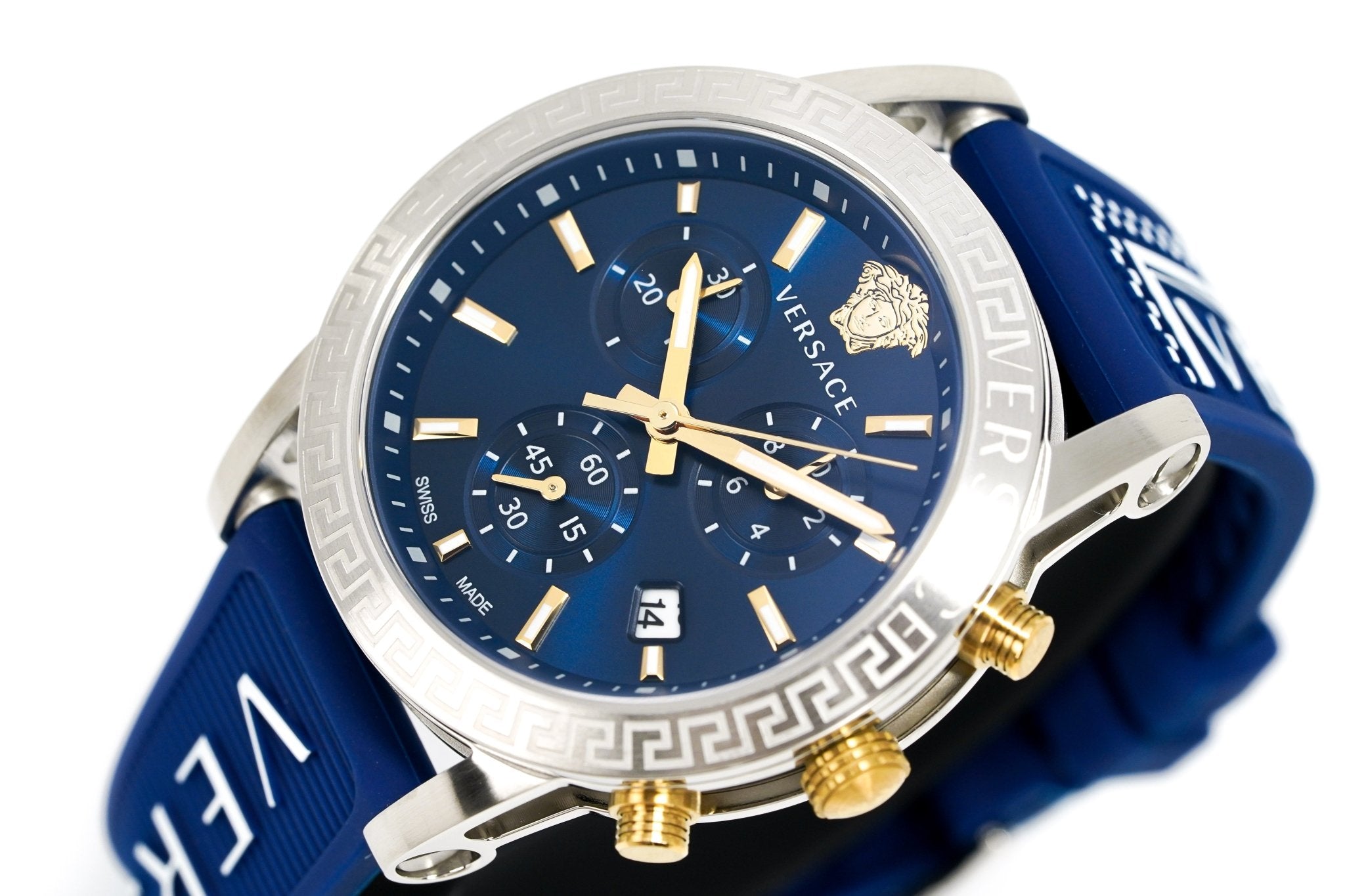 Versace Ladies Watch Sport Tech 40mm Blue