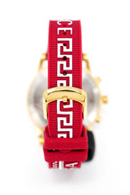 Versace Ladies Watch Sport Tech 40mm Red Gold