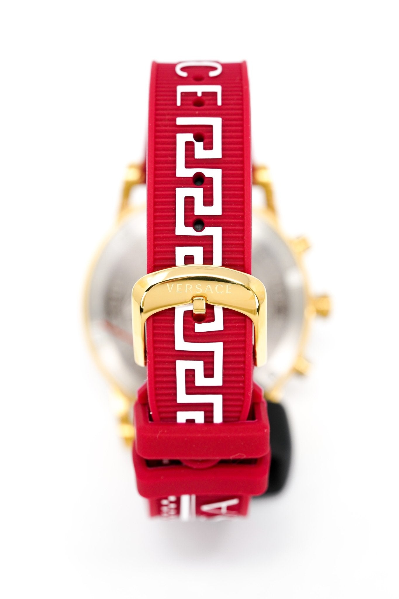 Versace Ladies Watch Sport Tech 40mm Red Gold