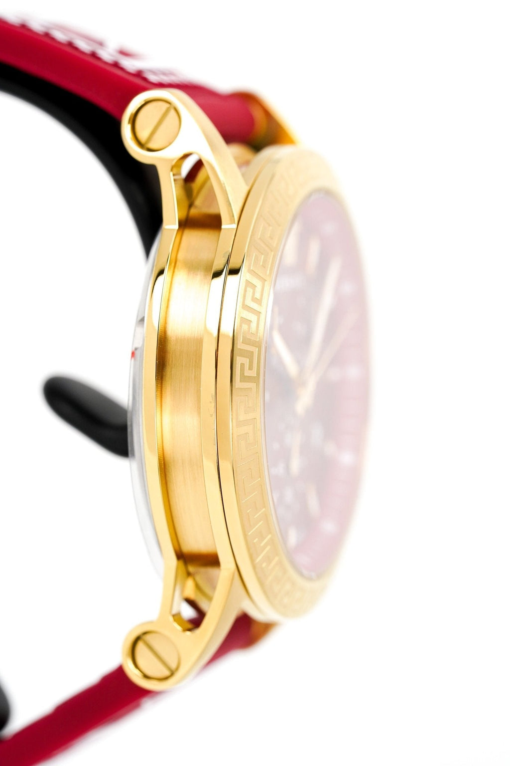 Versace Ladies Watch Sport Tech 40mm Red Gold