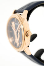 Versace Ladies Watch Virtus Blue IP Gold