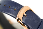 Versace Ladies Watch Virtus Blue IP Gold