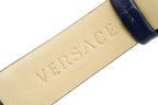 Versace Ladies Watch Virtus Blue IP Gold