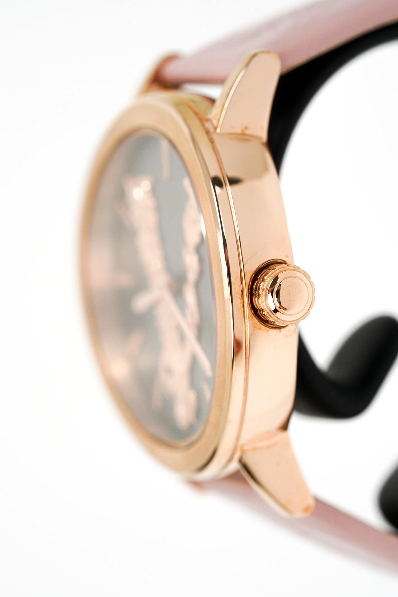 Versace Ladies Watch Virtus IP Rose Gold Pink
