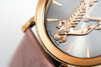 Versace Ladies Watch Virtus IP Rose Gold Pink