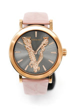 Versace Ladies Watch Virtus IP Rose Gold Pink