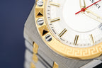 Versace Men's Chain Reaction Two-Tone Silver