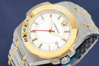 Versace Men's Chain Reaction Two-Tone Silver