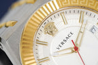 Versace Men's Chain Reaction Two-Tone Silver
