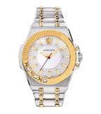 Versace Men's Chain Reaction Two-Tone Silver