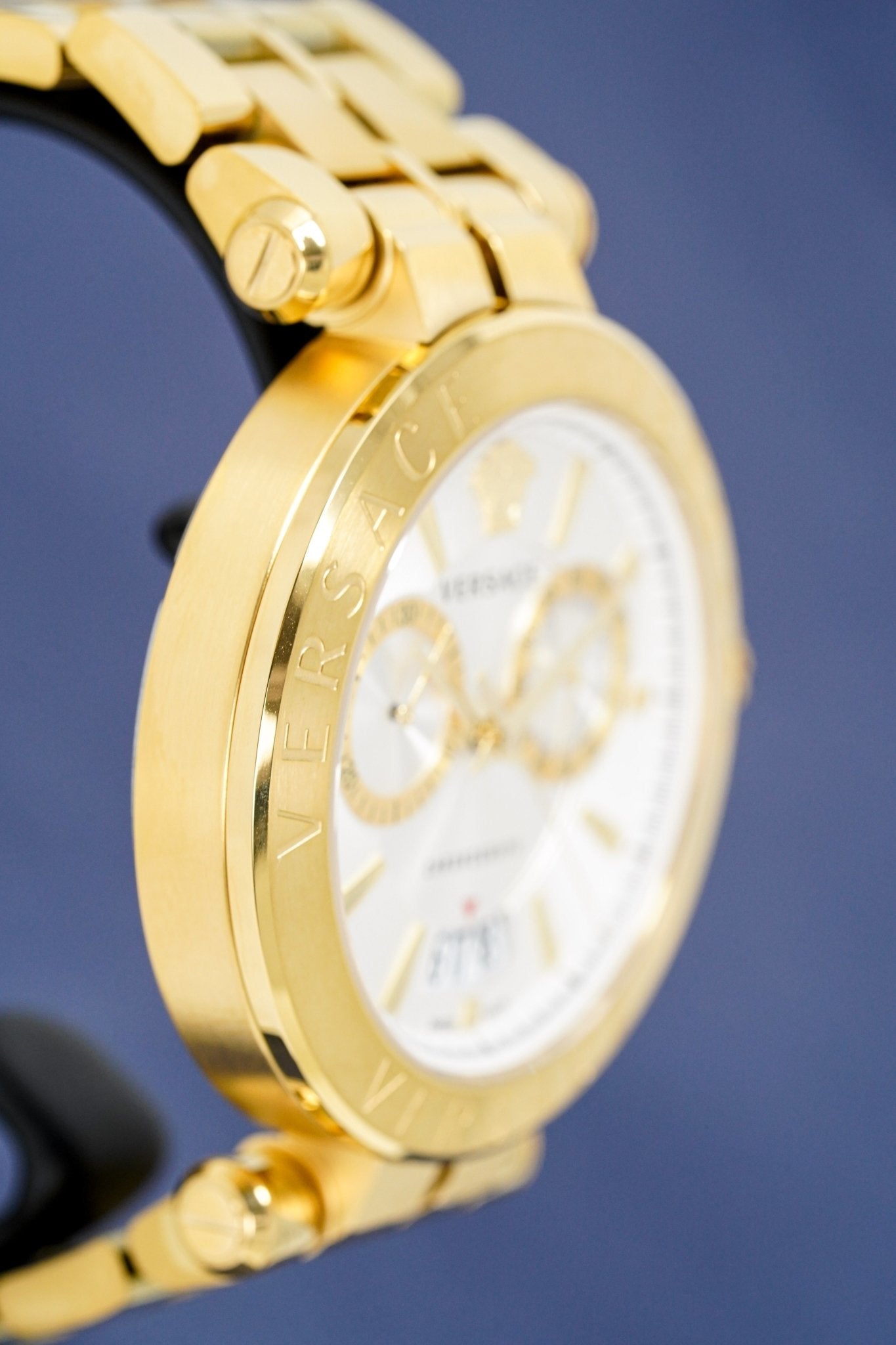 Versace Men's Chronograph Watch Aion Gold
