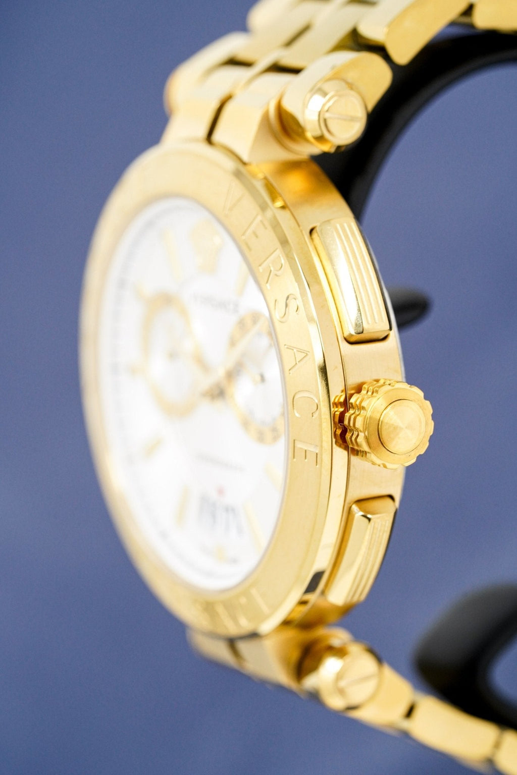 Versace Men's Chronograph Watch Aion Gold
