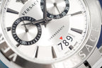 Versace Men's Chronograph Watch Aion Silver