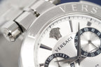 Versace Men's Chronograph Watch Aion Silver
