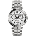 Versace Men's Chronograph Watch Aion Silver