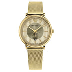Versace Men's V-Circle Yellow Gold