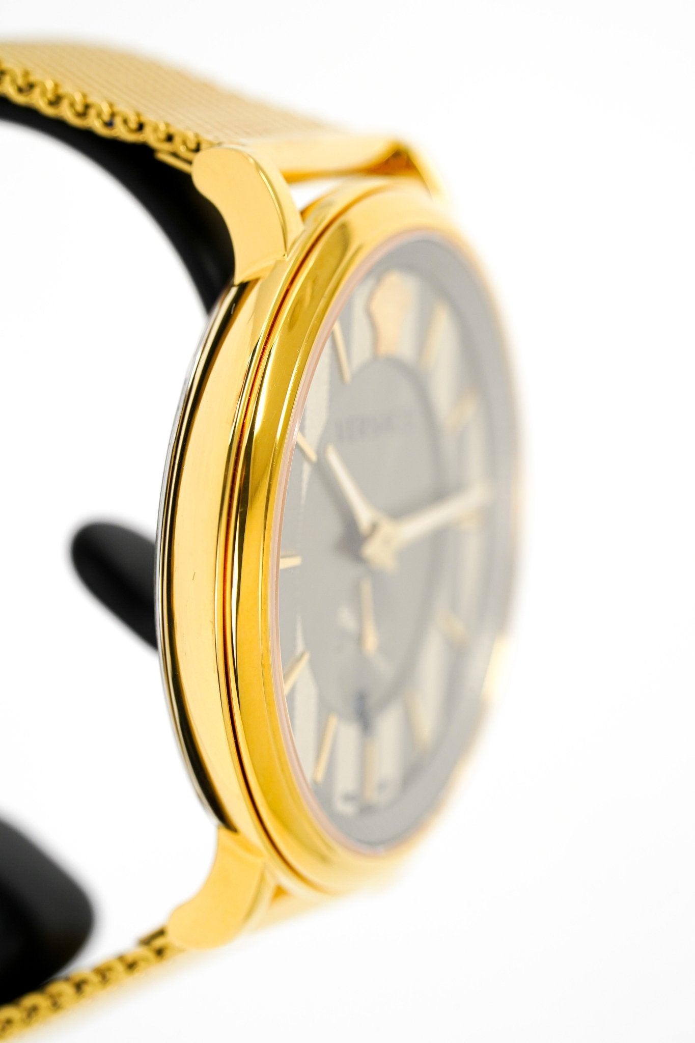 Versace Men's V-Circle Yellow Gold