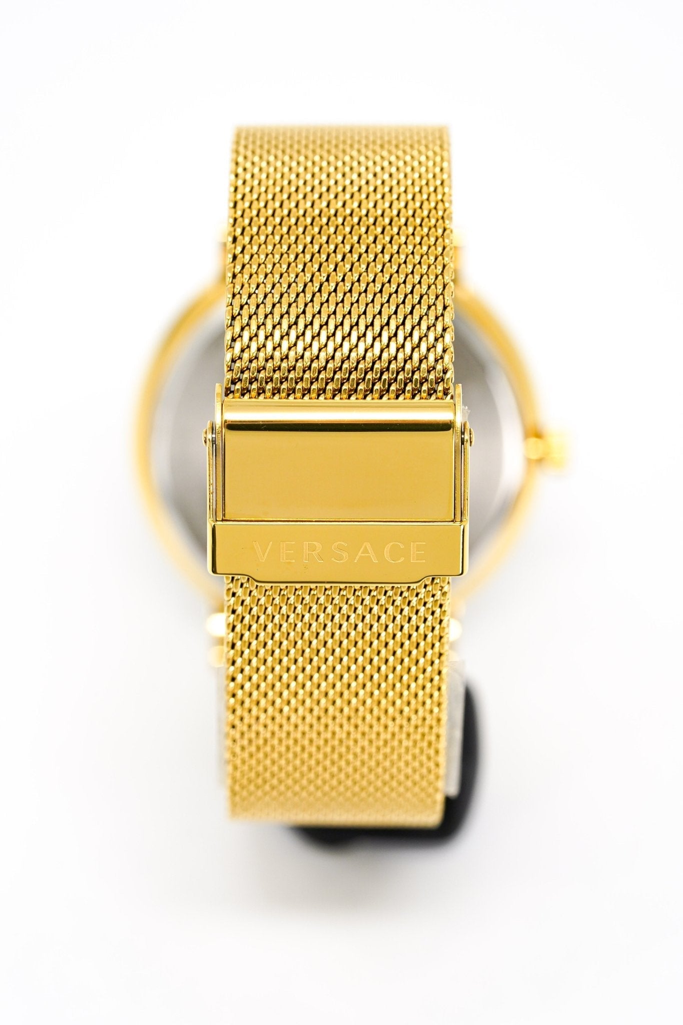 Versace Men's V-Circle Yellow Gold