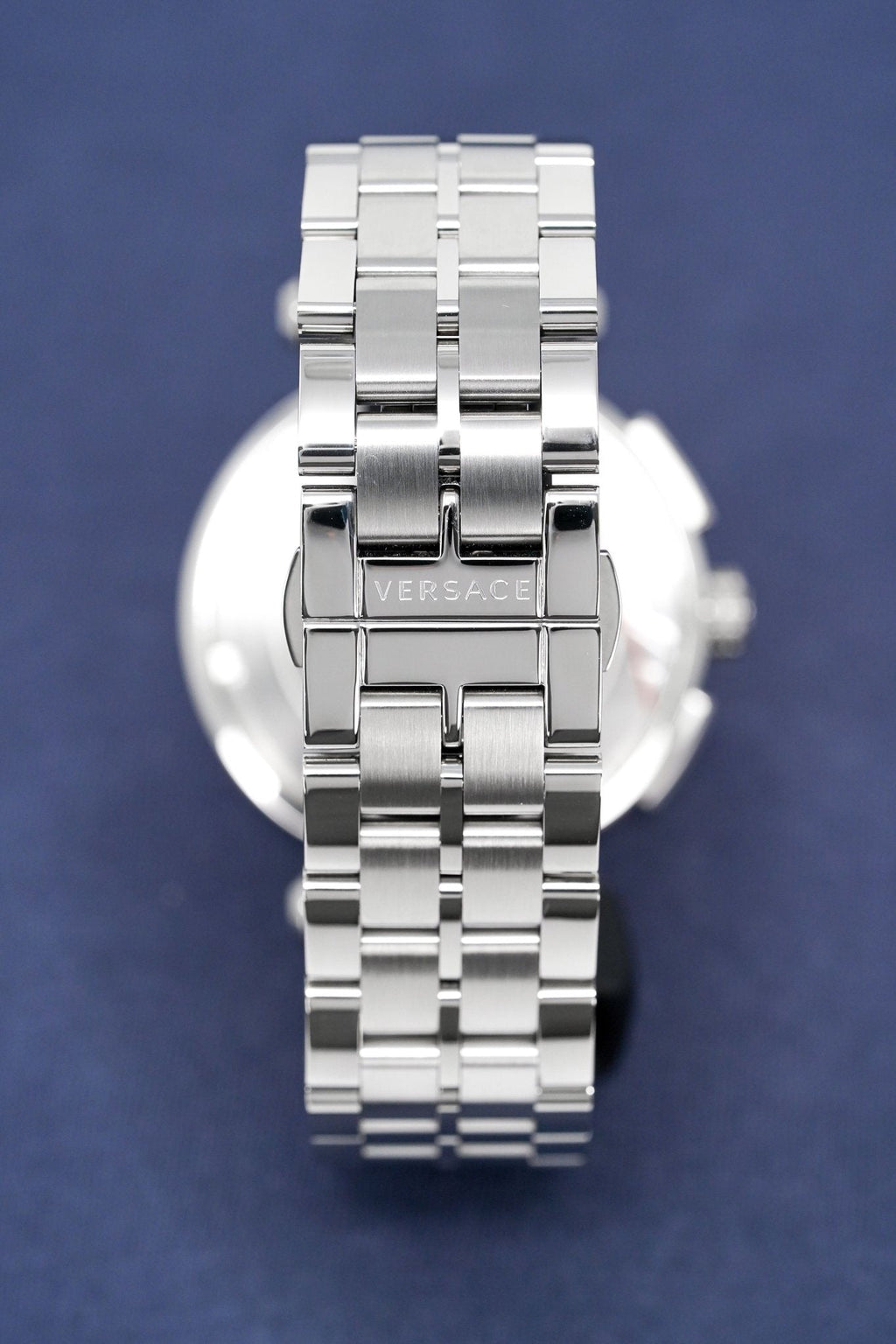 Versace Men's Watch Aion Chronograph 45mm White Silver