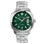 Versace Men's Watch Dylos Automatic Green Bracelet