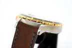 Versace Men's Watch Hellenyium GMT Green Leather
