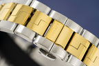 Versace Men's Watch Hellenyium GMT Blue Two-Tone Bracelet