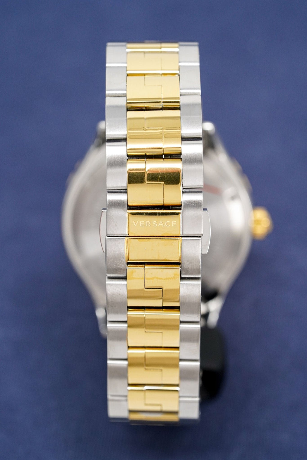 Versace Men's Watch Hellenyium GMT Two-Tone Green
