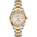 Versace Men's Watch Hellenyium GMT Two-Tone Silver