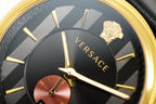 Versace Men's Watch V-Circle Gold Black