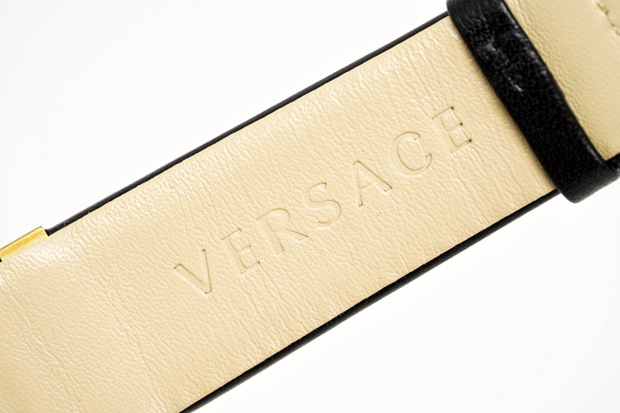 Versace Men's Watch V-Circle Gold Black