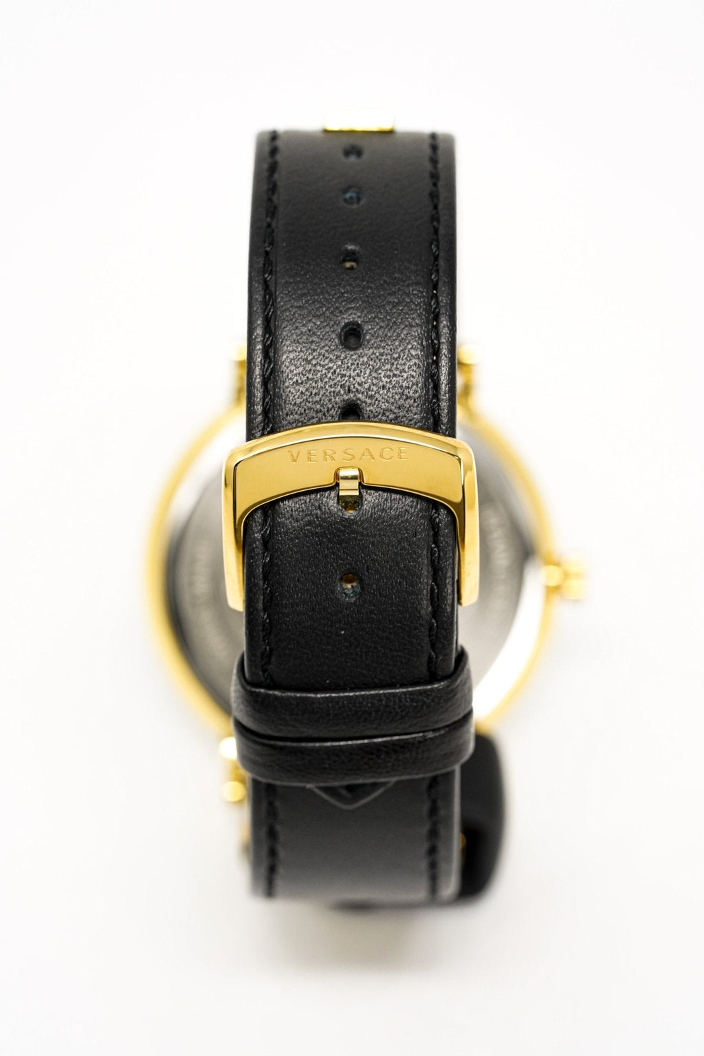 Versace Men's Watch V-Circle Gold Black