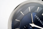 Versace Men's Watch V-Circle Small Seconds Blue
