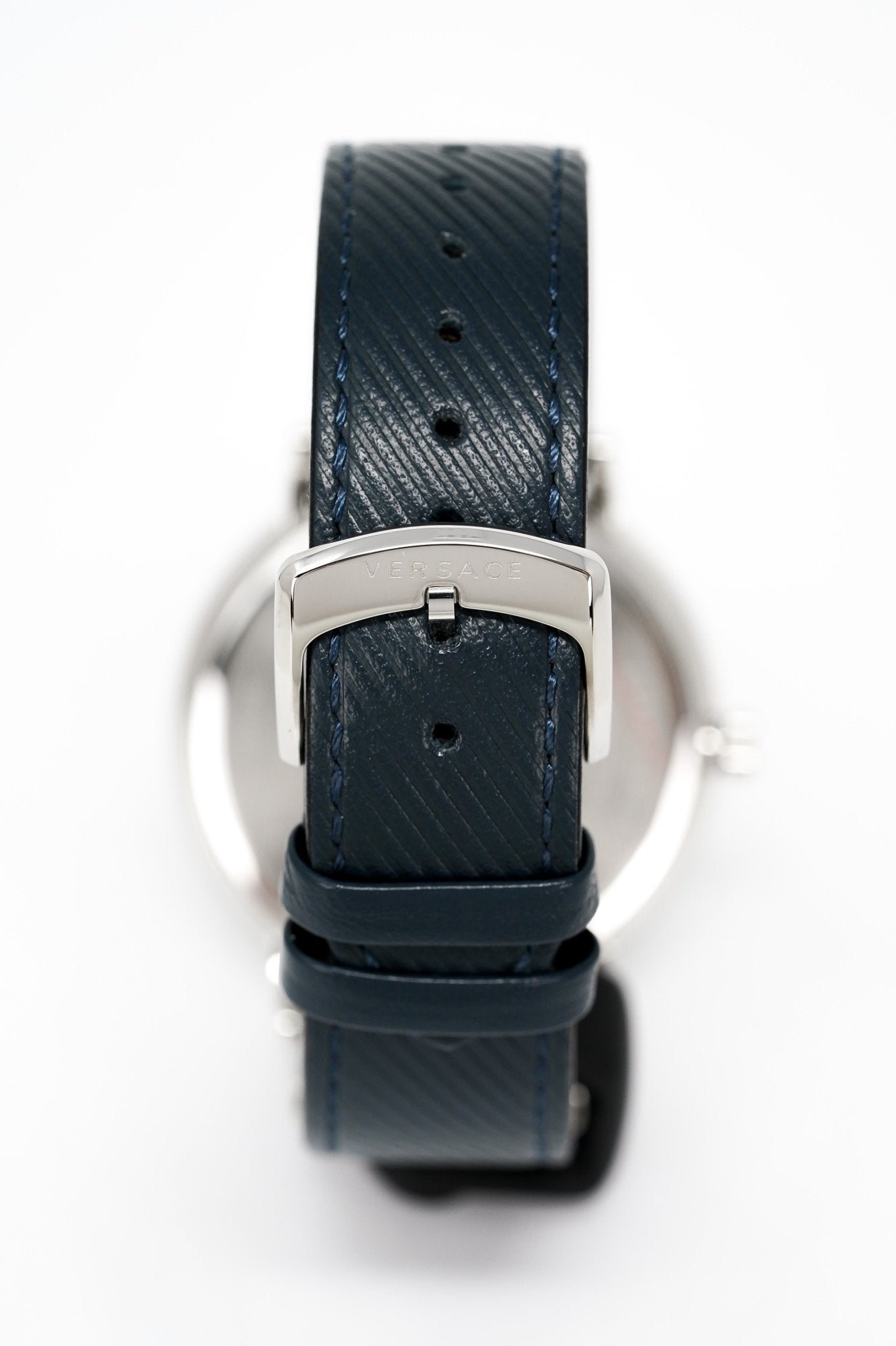 Versace Men's Watch V-Circle Small Seconds Blue