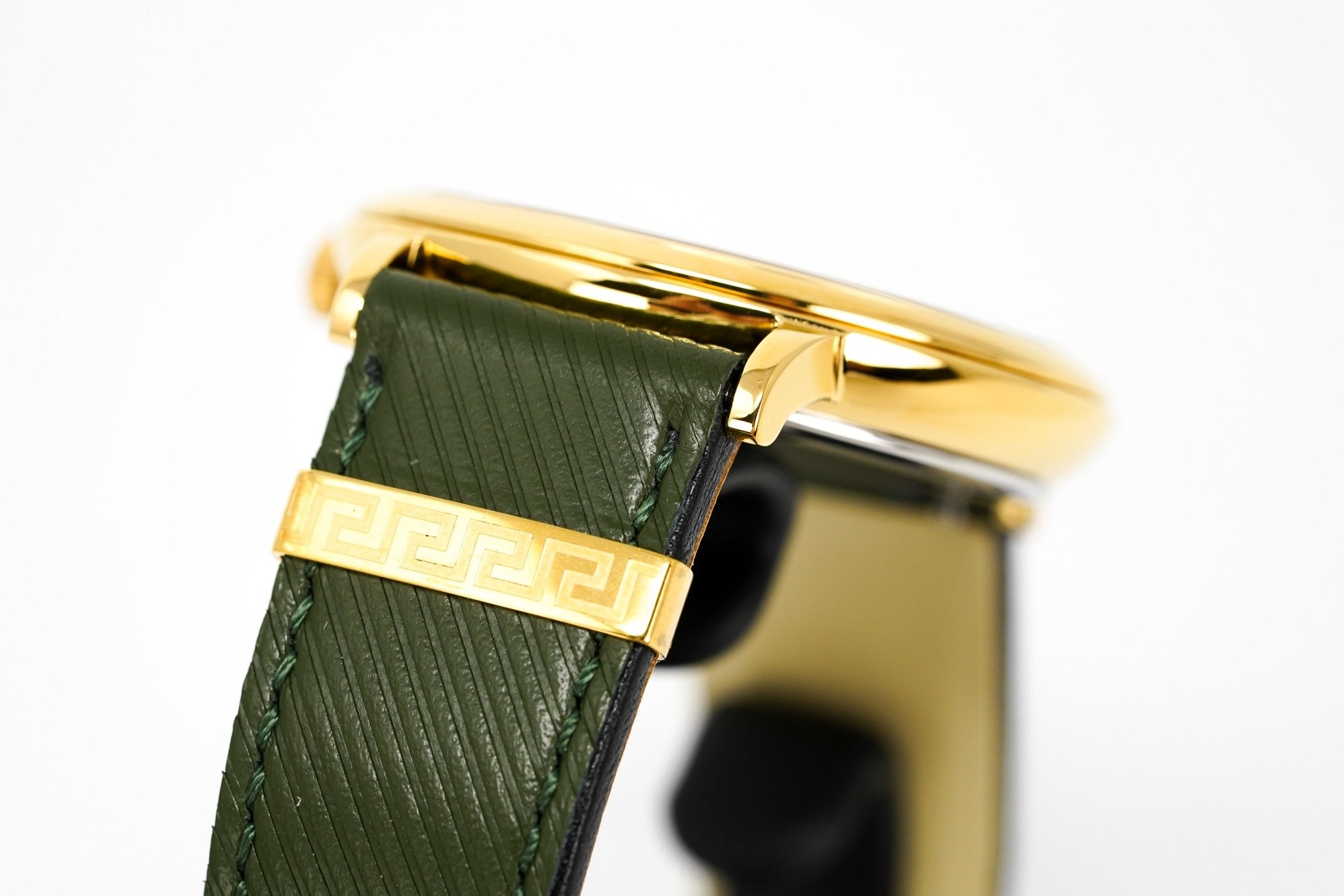 Versace Men's Watch V-Circle Small Seconds Green